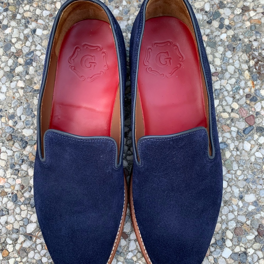 **SOLD** Grenson Suede Loafers - Picture 3 of 7